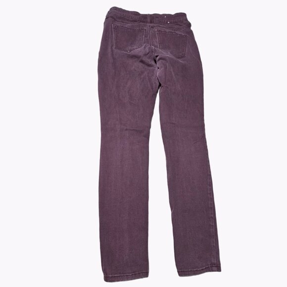 Old Navy Rockstar Mid Rise Jeans Womens Size 2 Skinny Purple Denim Pants - Picture 3 of 5